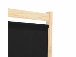 Biombo divisor de 4 paneles de tela 160x170x4 cm ES171006^ Outlet