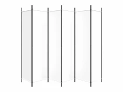 Biombo|Biombo divisor de 6 paneles de tela 300x200 cm ES926712