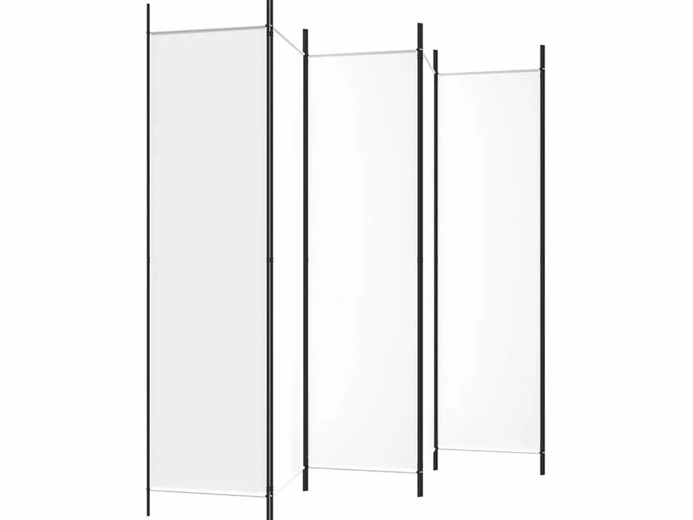 Biombo|Biombo divisor de 6 paneles de tela 300x200 cm ES926712