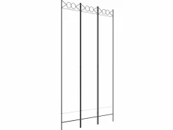 Biombo divisor de 3 paneles de tela 120x220 cm ES715195^ Hot