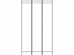Biombo divisor de 3 paneles de tela 120x220 cm ES715195^ Hot