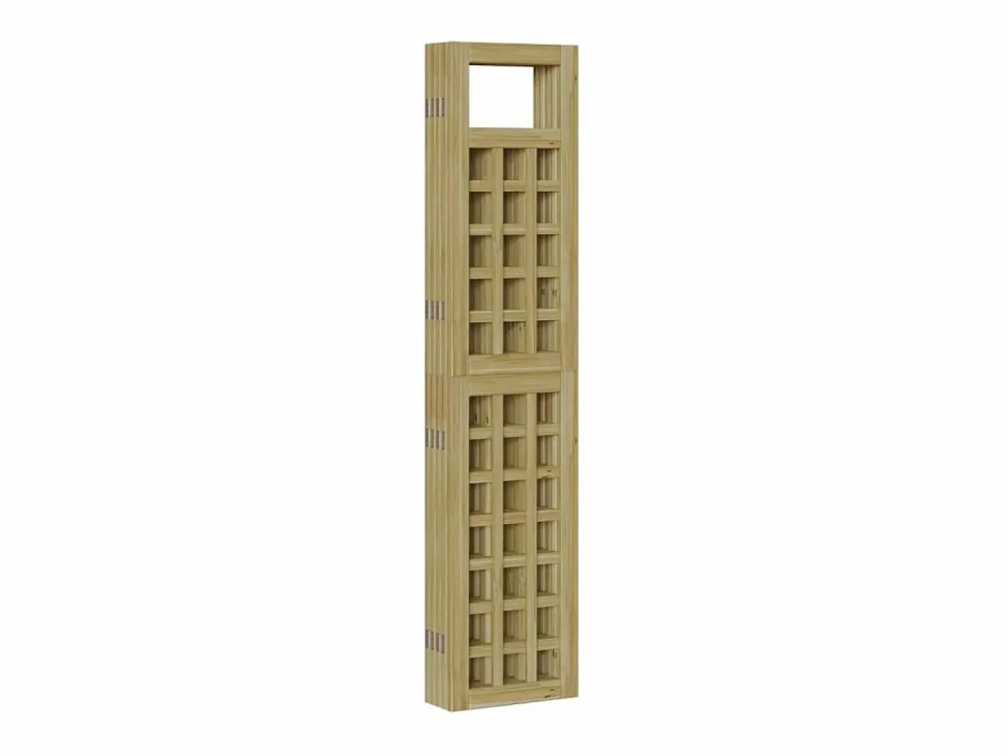 Biombo|Biombo exterior plegable 5 piezas marrón 200 x 180 cm