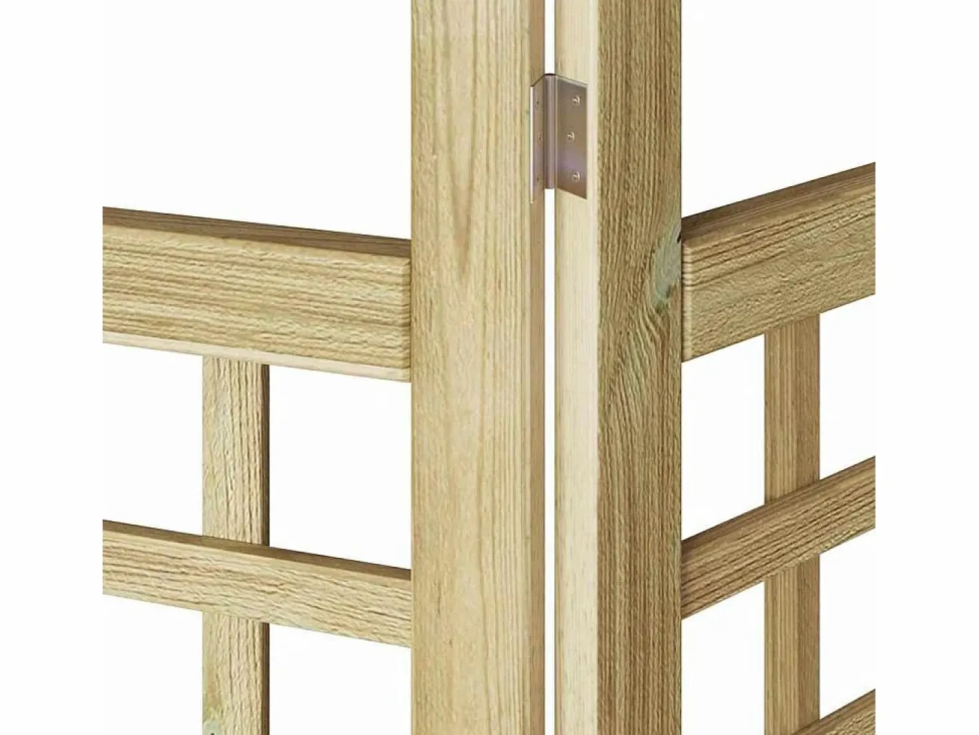 Biombo|Biombo exterior plegable 5 piezas marrón 200 x 180 cm