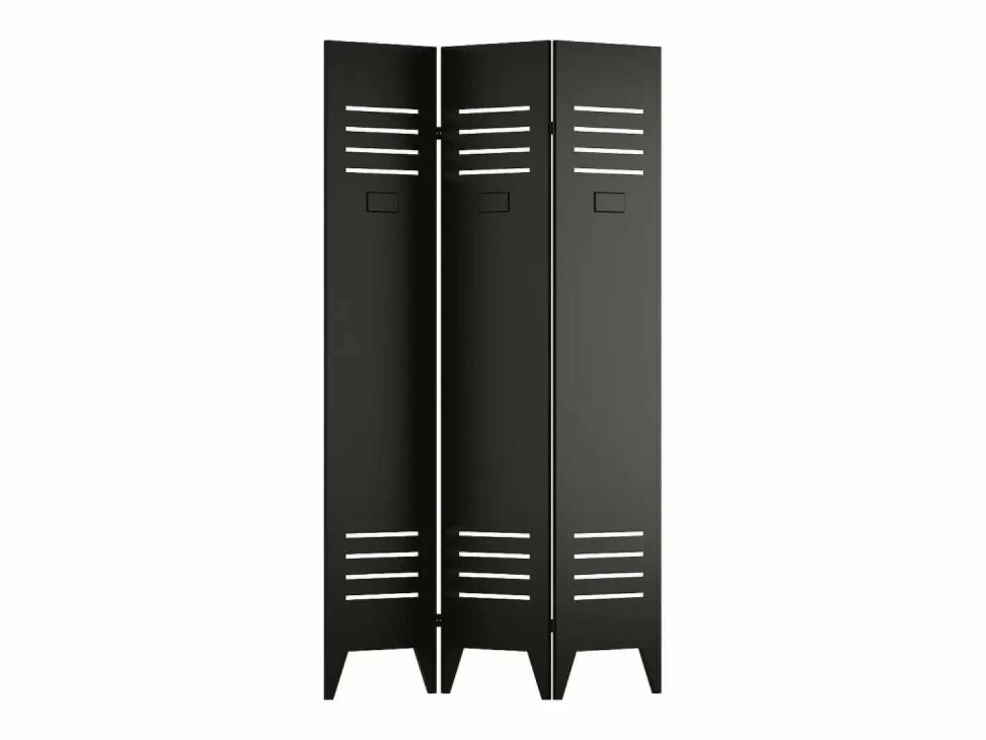 OZAIA Biombo|Biombo industrial tipo puerta de taquilla de metal - An. 107 x Al. 178 cm - - CASILY