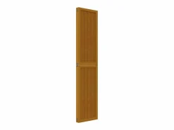 Biombo|Biombo separador de 4 paneles madera maciza paulownia marrón ES959267