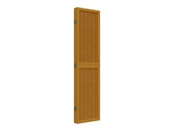 Biombo|Biombo separador de 5 paneles madera maciza paulownia marrón ES729638