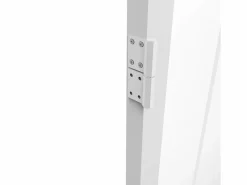 Bloque de puerta reversible, aluminio, MDF y vidrio templado, Alt. 204 x An. 73 cm, ERMELO^Vente-unique Outlet