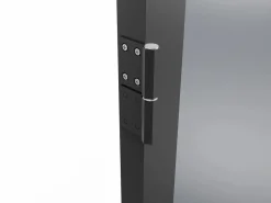 Bloque de puerta doble reversible de vidrio templado ahumado - 2 x Alt. 204 x An. 83 cm - LOXTON^Vente-unique Hot
