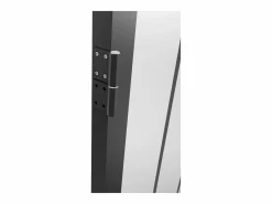 Bloque de puerta reversible , vidrio templado translúcido estilo taller, Alt. 204 x An. 93 cm, ERMELO^Vente-unique Clearance