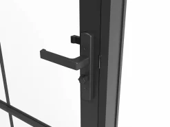 Bloque de puerta reversible de aluminio y vidrio templado - Alt. 204 x An. 93 cm - SEROTO^Vente-unique Clearance
