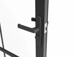 Bloque de puerta reversible de aluminio y vidrio templado - Alt. 204 x An. 93 cm - SEROTO^Vente-unique Clearance