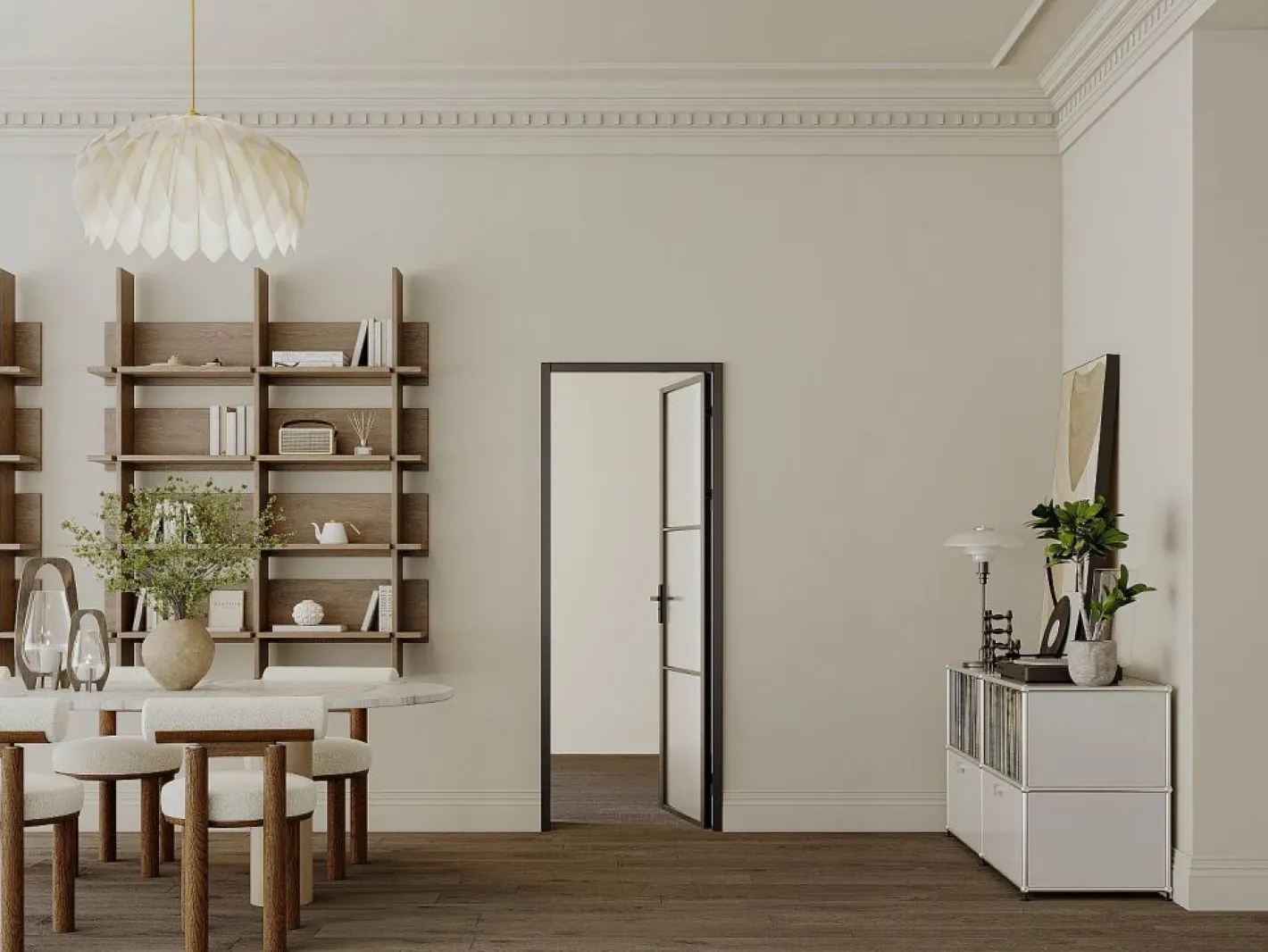 Vente-unique Bloque de puerta reversible de aluminio y vidrio translúcido - Alt. 204 x An. 83 cm - - MASERU Negro Sale