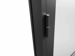 Bloque de puerta reversible de aluminio y vidrio translúcido - Alt. 204 x An. 93 cm - - MASERU^Vente-unique Clearance