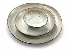 MEDARD DE NOBLAT Bol de desayuno Shadow Nacre 13,5 cm - Lote de 6 Marru00f3n Outlet