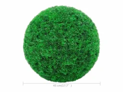 Bolas de boj artificiales 2 piezas 45 cm^ New