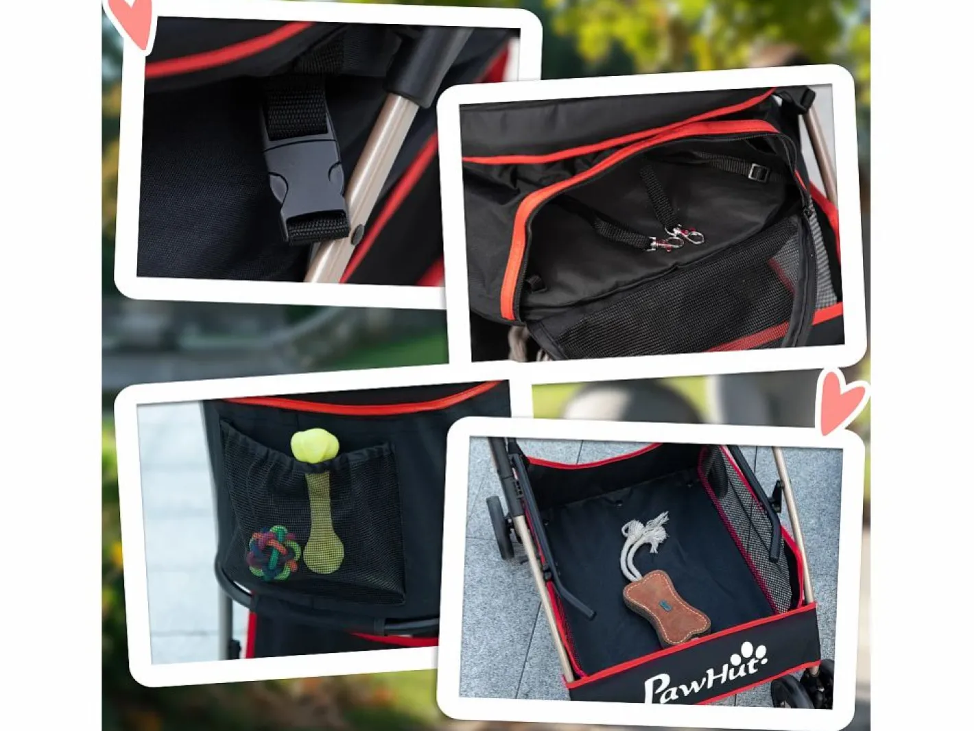 Bolsa de transporte plegable 2 en 1 para perros y gatos, de tela Oxford, color (82 x 49,5 x 98 cm)^