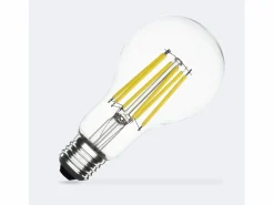 Ledkia Bombilla|Bombilla Filamento LED E27 7.3W 1535 lm A70 High Efficiency 210 lm/W Clase A No Flicker 2700K Cálido