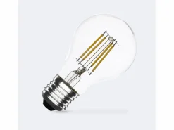 Ledkia Bombilla|Bombilla Filamento LED E27 6W 720 lm Regulable A60 No Flicker 2700K Cálido