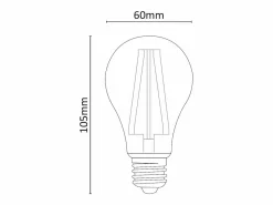 Bombilla|Bombilla LED clásica regulable de 10 W y 4000 K, E27