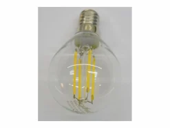 Bombilla LED de filamento E14 de 4 W y 3000 K Blanco Discount