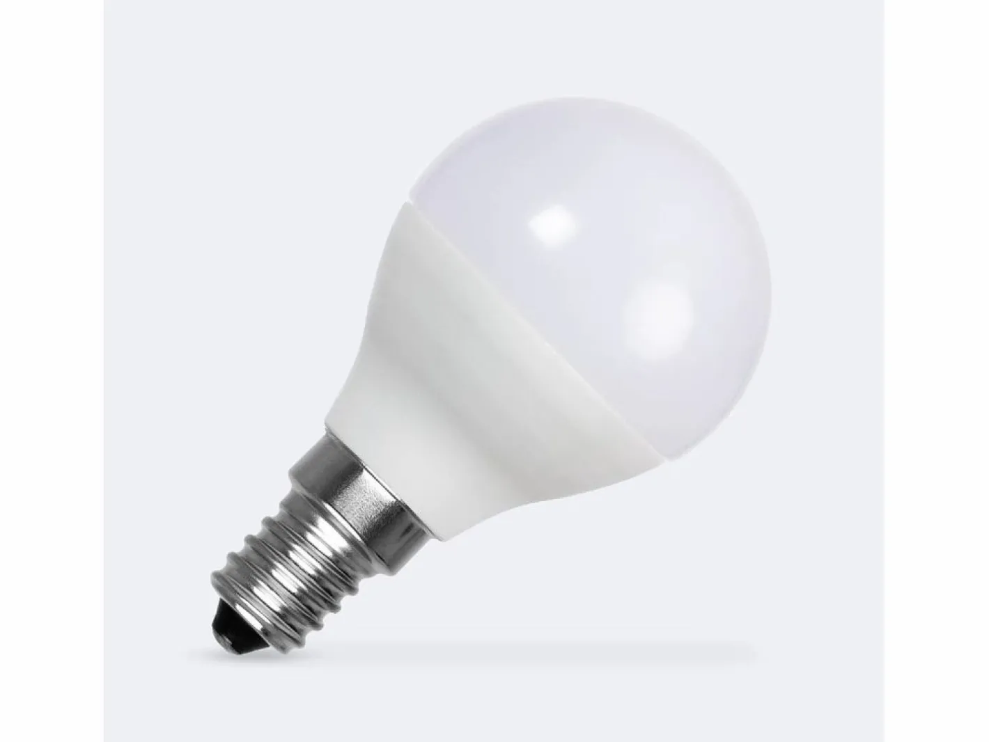 Ledkia Bombilla|Bombilla LED E14 6W 550 lm G45 No Flicker 4000K Neutro