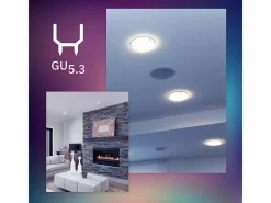 Ledkia Bombilla|Bombilla LED GU5.3 6W 550 lm MR16 No Flicker 3000K Cálido