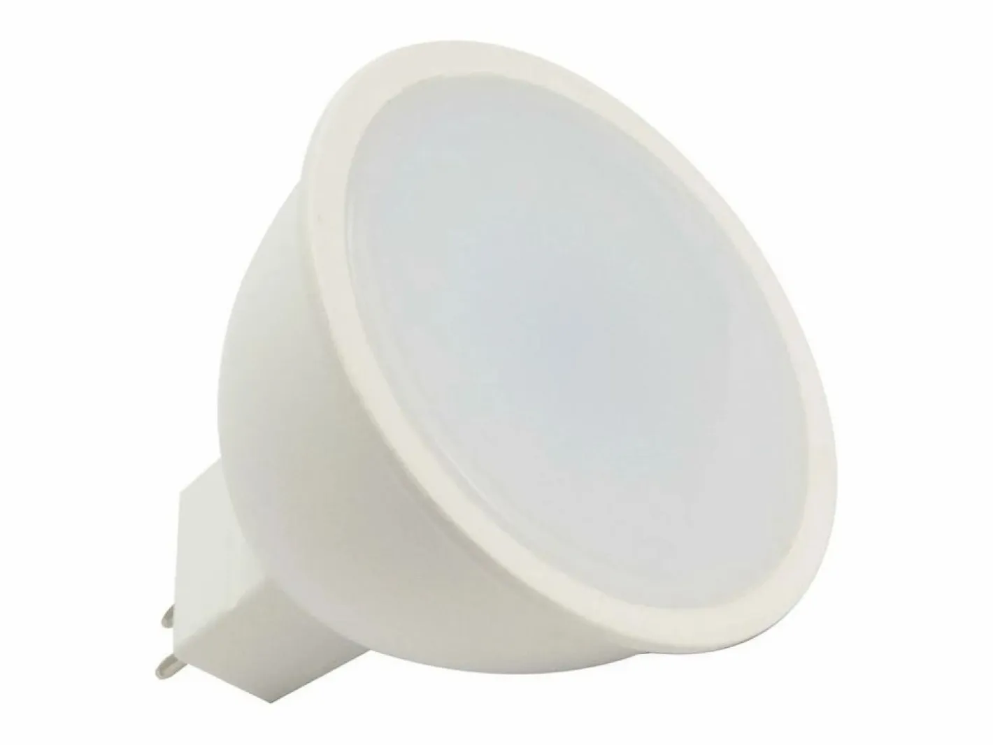 Ledkia Bombilla|Bombilla LED GU5.3 6W 550 lm MR16 No Flicker 3000K Cálido