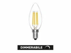 Bombilla LED regulable de color oliva, 6 W, 2700 K, E14^ Best