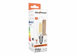 Bombilla LED regulable de color oliva, 6 W, 2700 K, E14^ Best