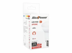 Bombilla LED semi-bombilla blanca 6W E14 3000K Blanco Hot