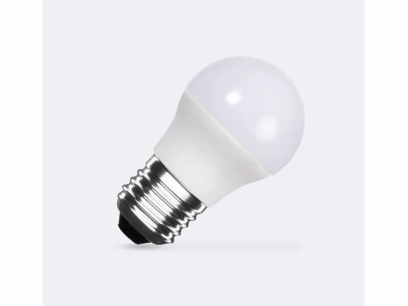 Ledkia Bombilla|Bombilla LED 12/24V E27 5W 400 lm G45 No Flicker 3000K Cálido