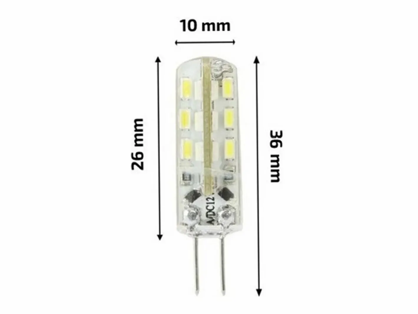 Bombilla LED 12V G4 1.5W 120 lm No Flicker 6000K Frío^Ledkia Sale