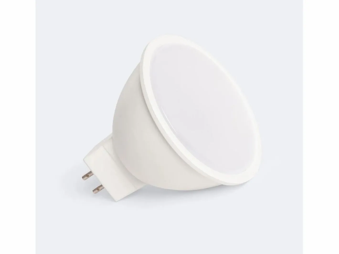 Ledkia Bombilla LED 12V GU5.3 6W 550 lm MR16 Blanco Hot