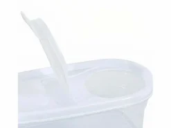 7H SEVEN HOUSE Comida Para Animales De Compañía|Bote con Tapa Dispensadora 0.6L 20x9.5x6cm 7house