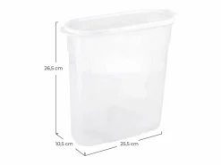 7H SEVEN HOUSE Comida Para Animales De Compañía|Bote con Tapa Dispensadora 4L 25.5x10.5x26.5cm 7house