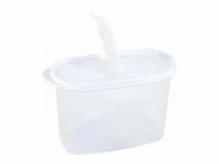 7H SEVEN HOUSE Bote con Tapa Dispensadora 1.2L 20x9.5x12.5cm 7house Blanco Discount