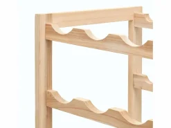 Botellero|Accesorios Para Vino Y Bar|Botellero de madera de cedro 57,5x28x102 cm ES490964