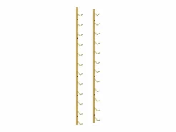 Botellero de pared para 12 botellas hierro ES685609 Dorado Best