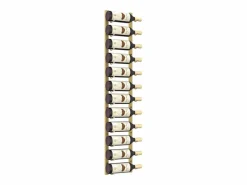 Botellero de pared para 12 botellas hierro ES685609 Dorado Best