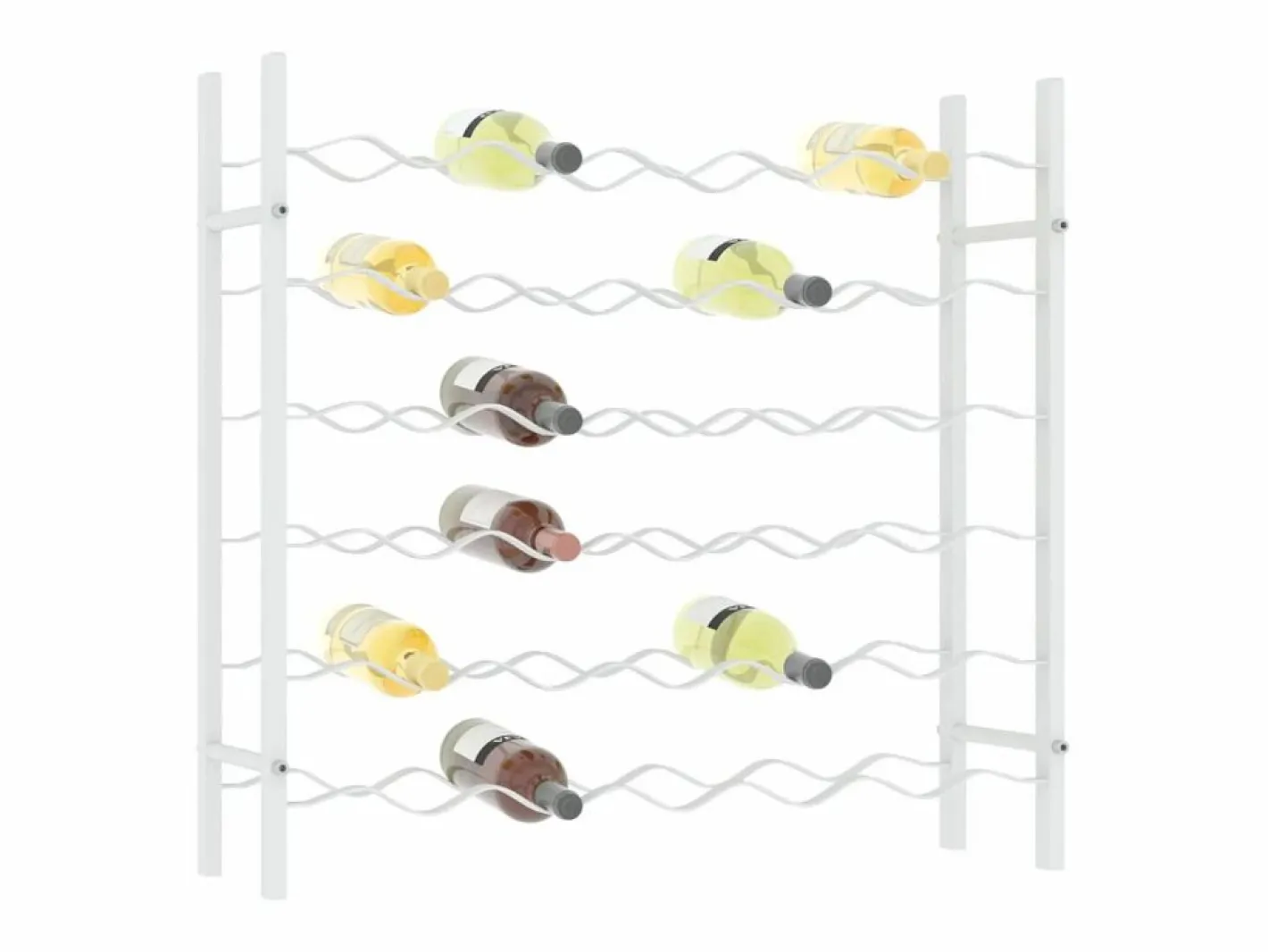 Botellero|Accesorios Para Vino Y Bar|Botellero para 36 botellas de metal ES959192