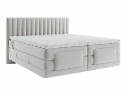 Boxspring completo - 2 x 80 x 200 cm - Terciopelo - - DONISI de^Palacio