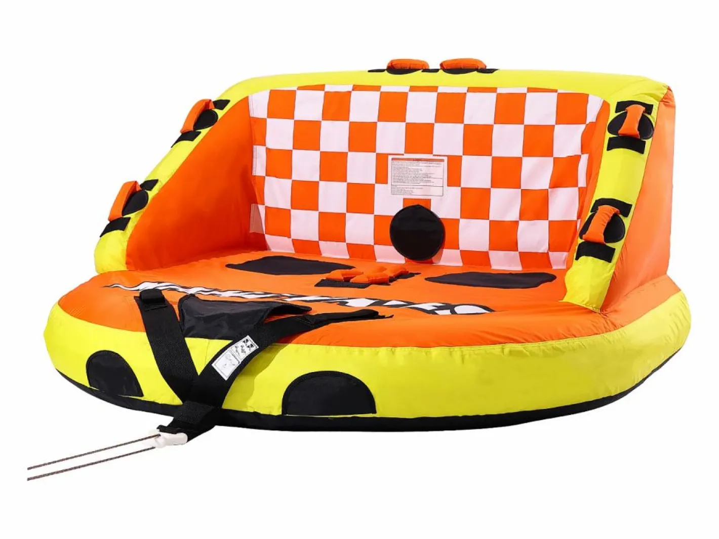 Boya Remolcada Inflable SucceBuy, para 1 a 2 Pasajeros, 154 kg, con Asientos y Espaldar^
