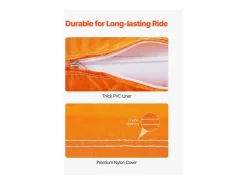 Boyera Remolcada Hinchable SucceBuy, Tubo de Deporte Náutico Hinchable para 1 a 2 Pasajeros, para Navegación Recreativa^ Clearance