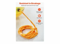 Boyera Traccionada con Pelota Auxiliar SucceBuy, para Barco Inflable Remolcable de PVC, para Navegación Recreativa Amarillo Sale