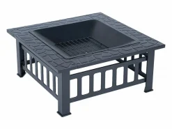 Brasero barbacoa 3 en 1 con tapa antibrasas "Flaméo" -^Habitat et jardin Clearance
