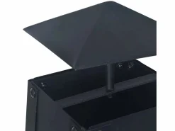 Brasero de acero 35x35x99 cm^vidaxl Clearance