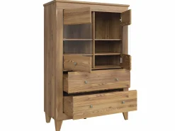 Bufé 2 puertas 2 cajones Raya Madera^Petits-Meubles Online