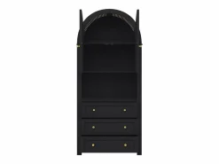 Buffet de cocina 70×35×180 cm - 2 puertas y 3 cajones - parte superior abovedada -^ModernLuxe Clearance
