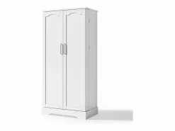 Buffet de cocina 60×35×128 cm - con sensor de luz LED - con 2 puertas - con estantes -^ModernLuxe Outlet