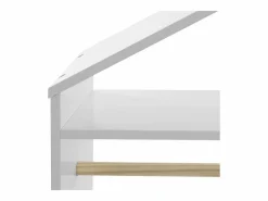 Atmosphera for Kids Mueble Perchero|Burro Ropa Infantil con Ruedas Melamina 81 cm